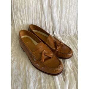 Cole Haan Men’s Pinch Leather Loafer with Tassels SZ 11 M